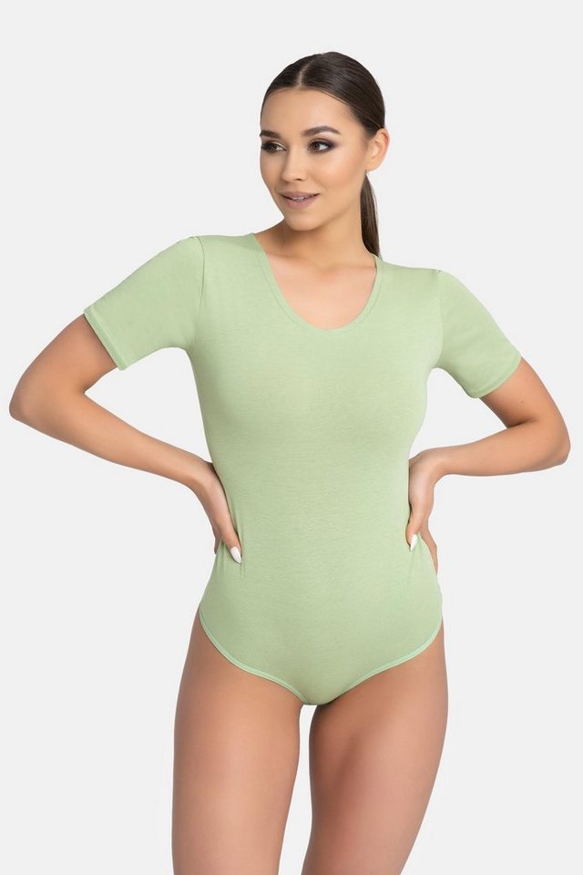 Evoni Stringbody Damen Kurzarmbody von Evoni