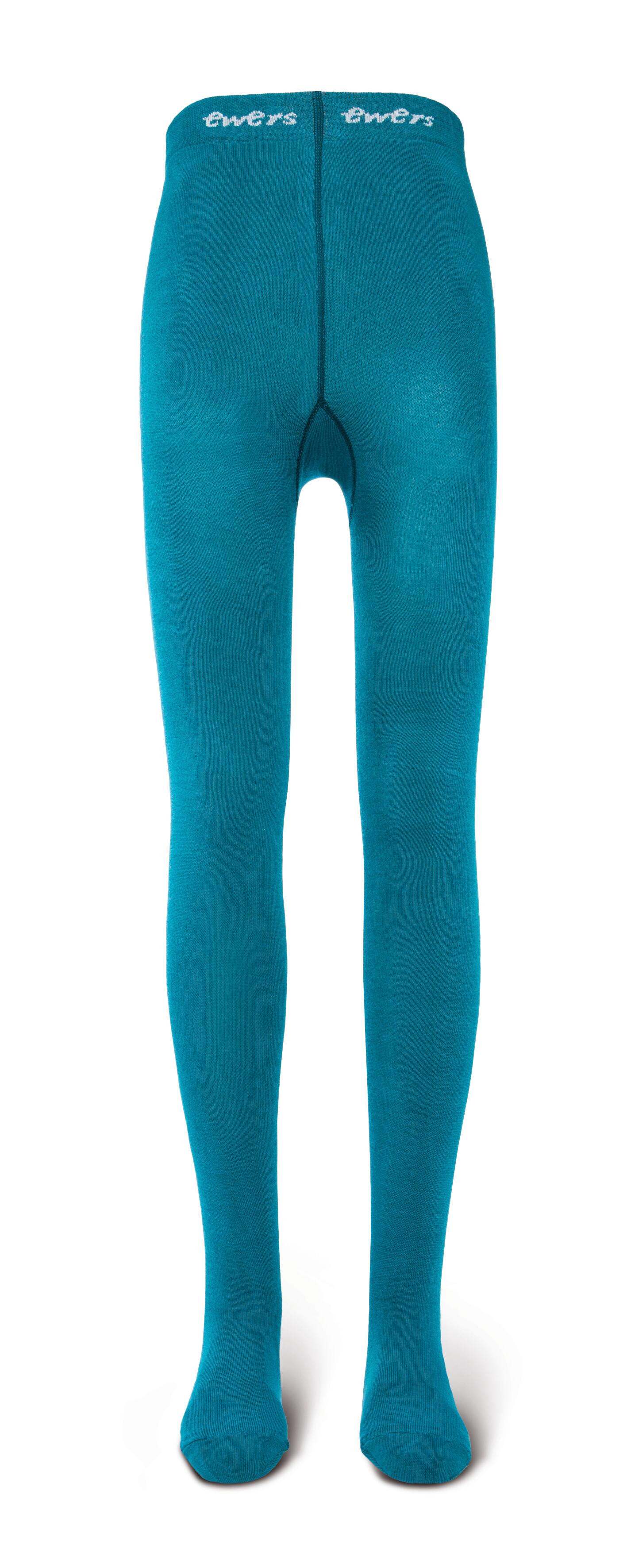 Ewers Strümpfe GmbH - Baby- und Kinderstrumpfhose turquoise - Gr. - 125 von Ewers Strümpfe GmbH