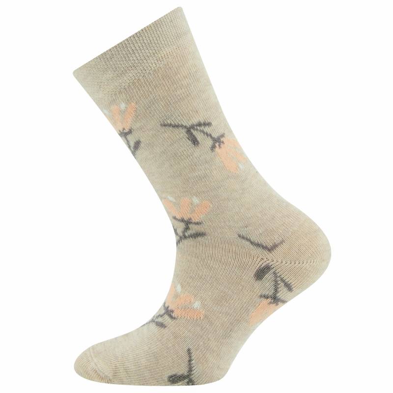 Ewers Strümpfe GmbH - Socken dkl. beige mel. - Gr. - 40.5 von Ewers Strümpfe GmbH