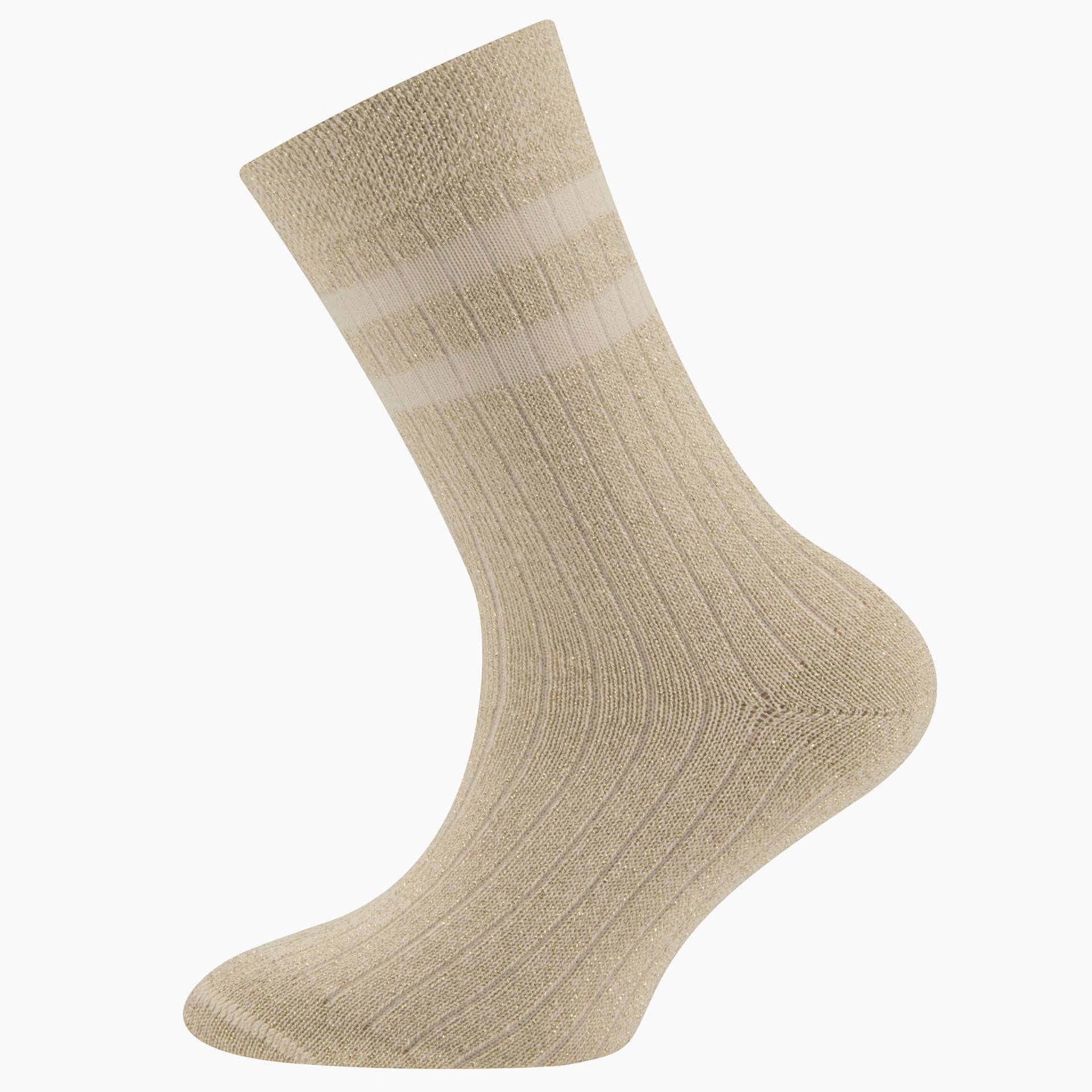 Ewers Strümpfe GmbH - Socken latte gold - Gr. - 28.5 von Ewers Strümpfe GmbH