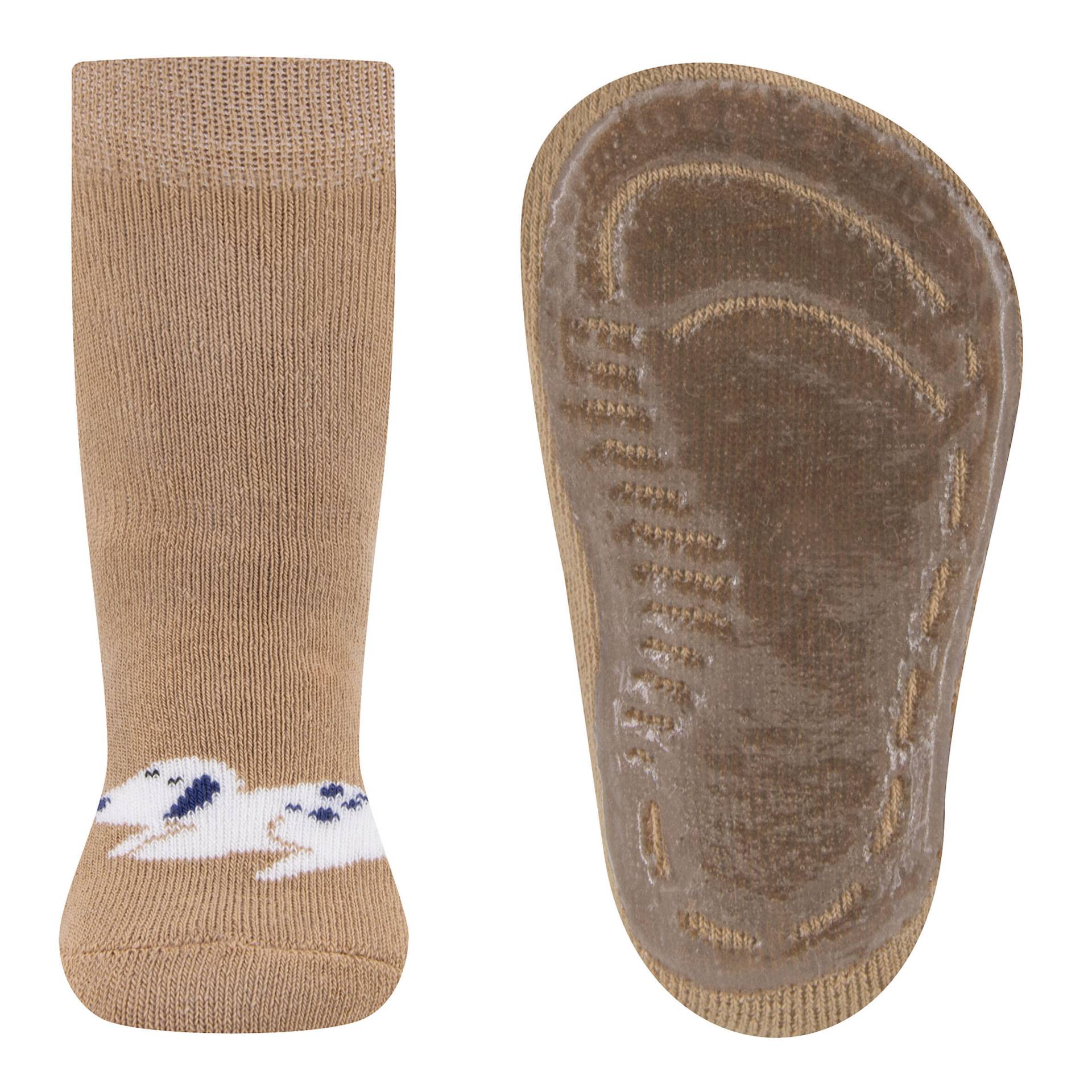 Ewers Strümpfe GmbH - Stoppersocken camel - Gr. - 21.5 von Ewers Strümpfe GmbH