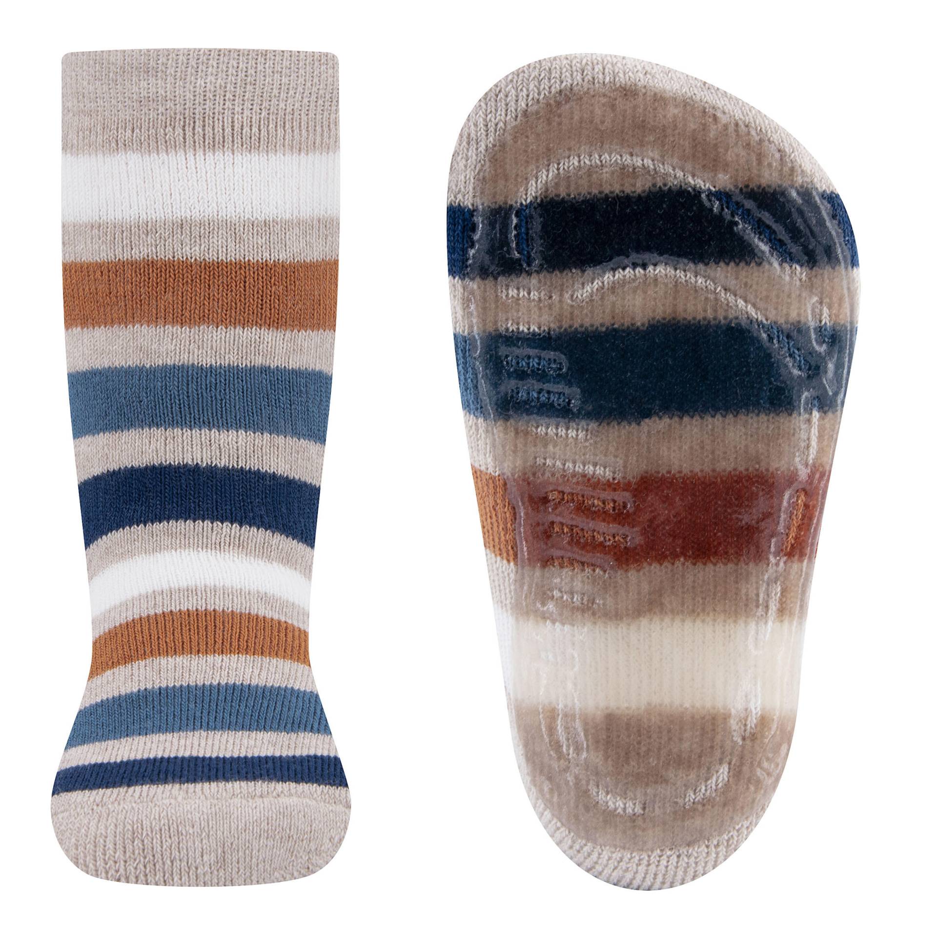 Ewers Strümpfe GmbH - Stoppersocken dkl. beige mel. - Gr. - 19.5 von Ewers Strümpfe GmbH