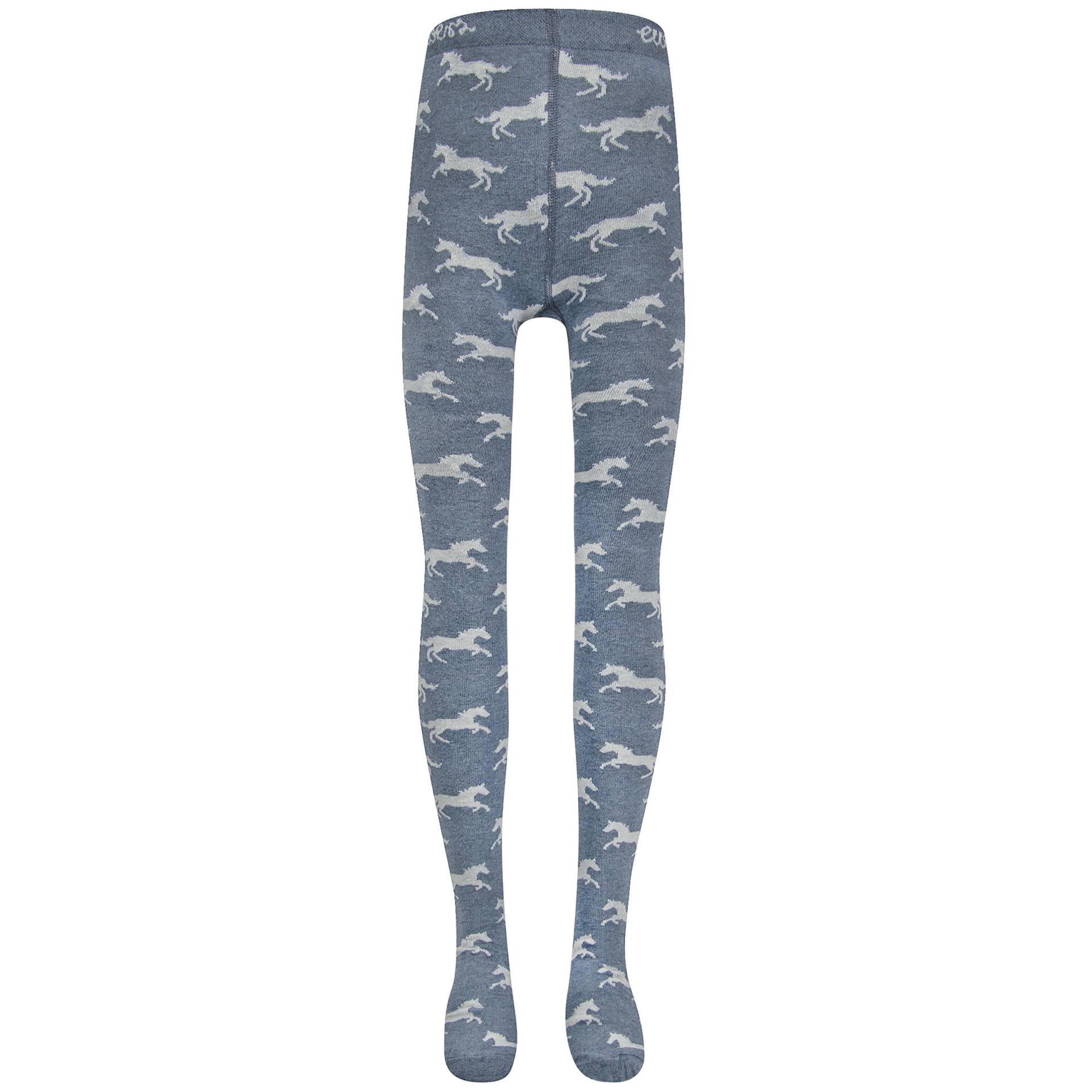 Ewers Strümpfe GmbH - Strumpfhose ..jeans mel. - Gr. - 134 von Ewers Strümpfe GmbH