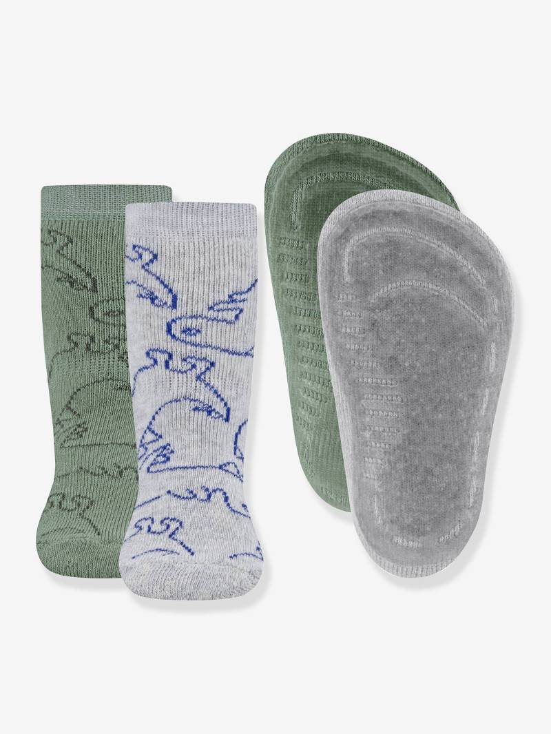2er-Pack Jungen Stoppersocken SoftStep Dino ewers von Ewers