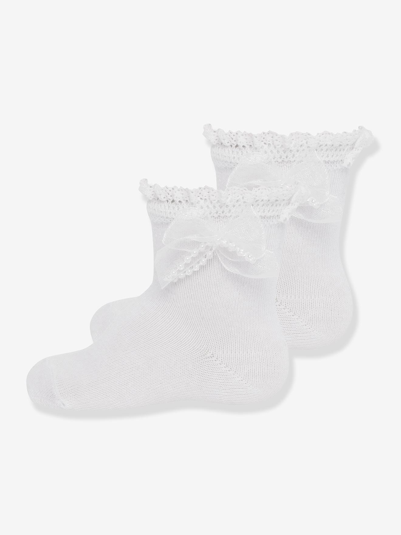 2er-Pack Mädchen Taufsocken mit Spitze ewers 2er-Pack Mädchen Taufsocken mit Spitze ewers von Ewers
