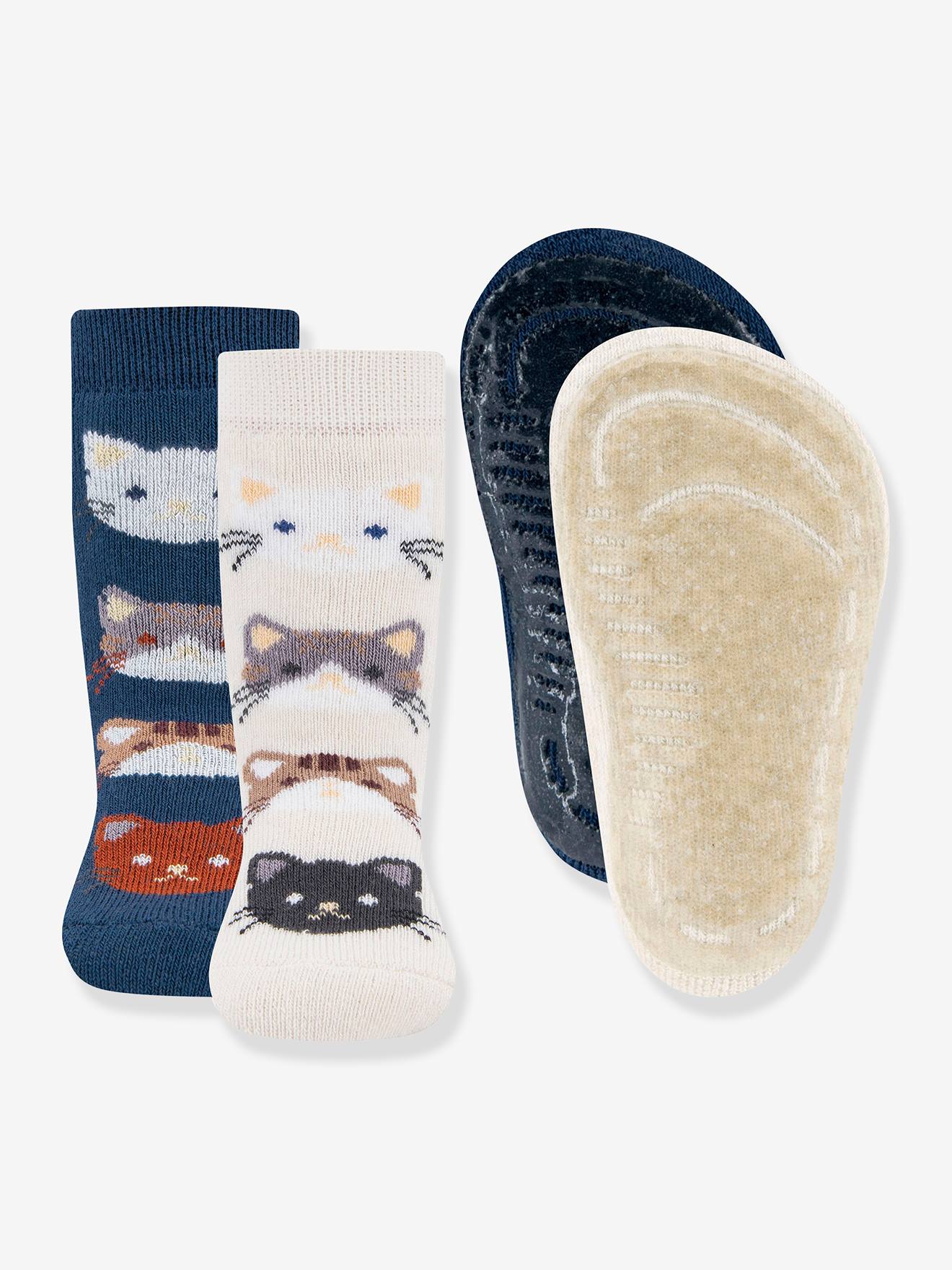 2er-Pack Stoppersocken SoftStep Katzen Ewers Mädchen von Ewers