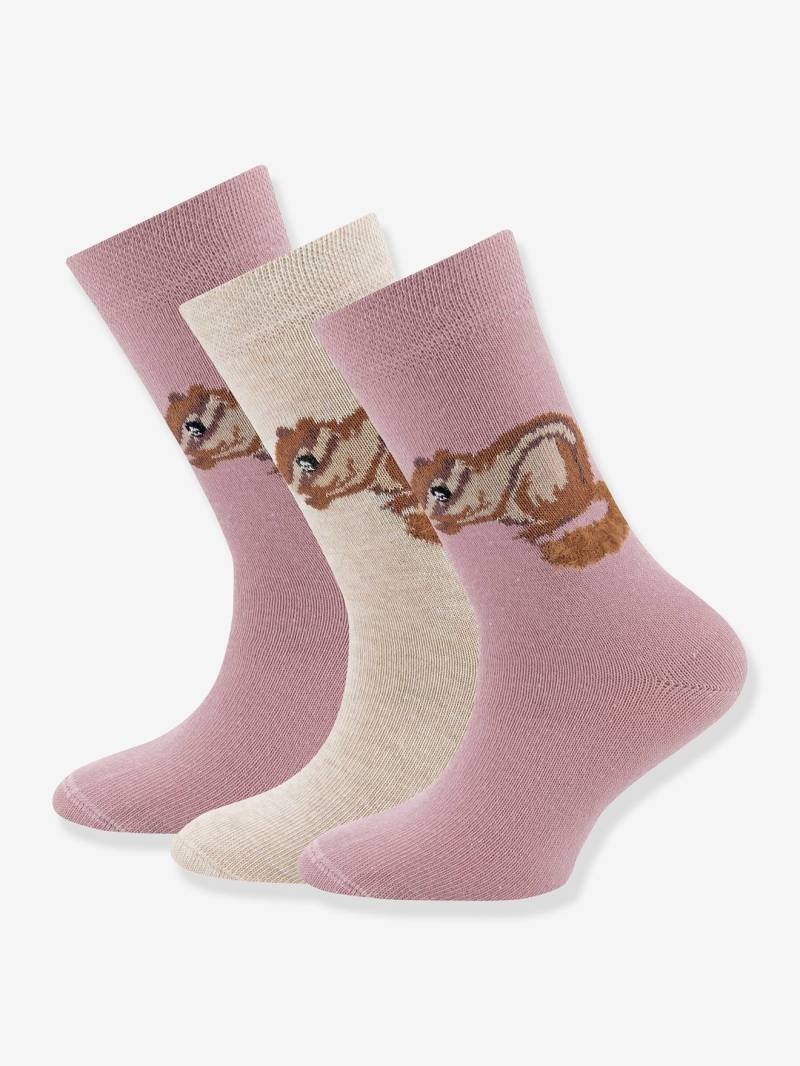 3er-Pack Socken Streifenhörnchen Ewers Mädchen von Ewers
