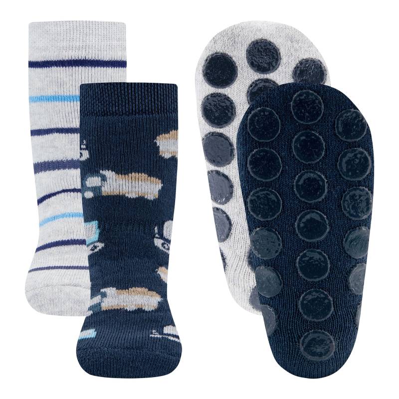 Ewers 2er-Pack ABS-Socken Ringel Fahrzeuge Ewers 2er-Pack ABS-Socken Ringel Fahrzeuge von Ewers