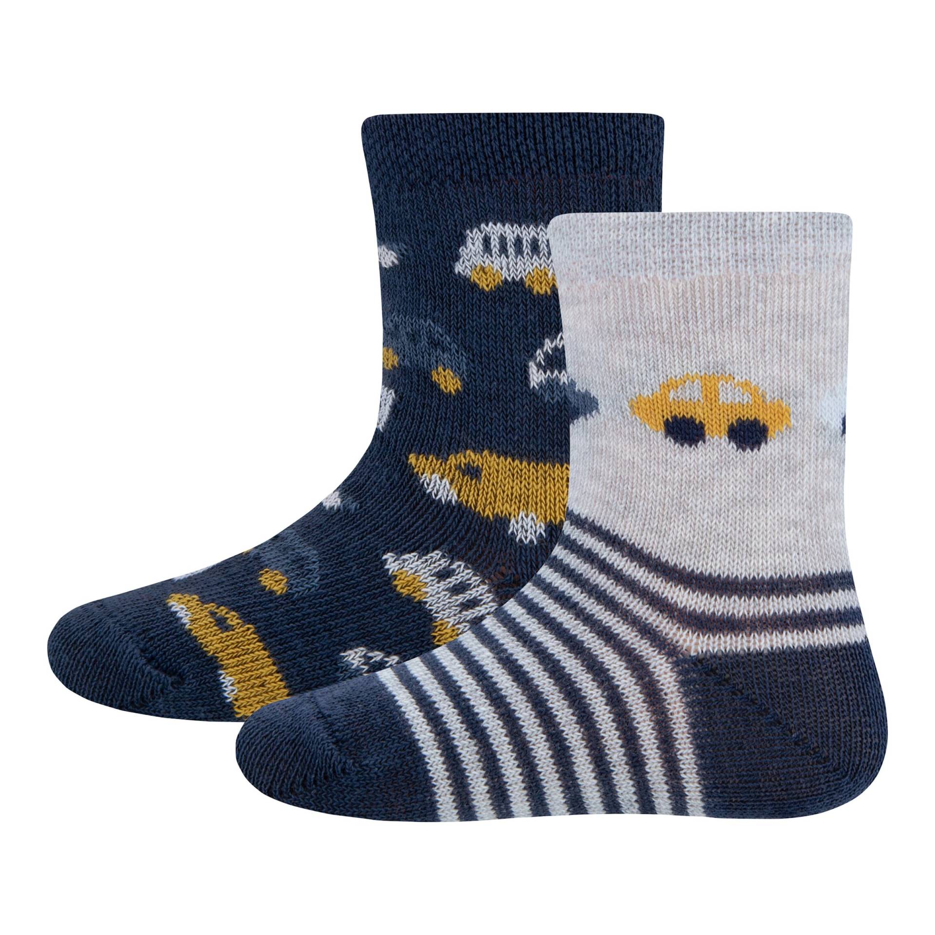 Ewers 2er-Pack Socken Fahrzeuge Ringel Ewers 2er-Pack Socken Fahrzeuge Ringel von Ewers