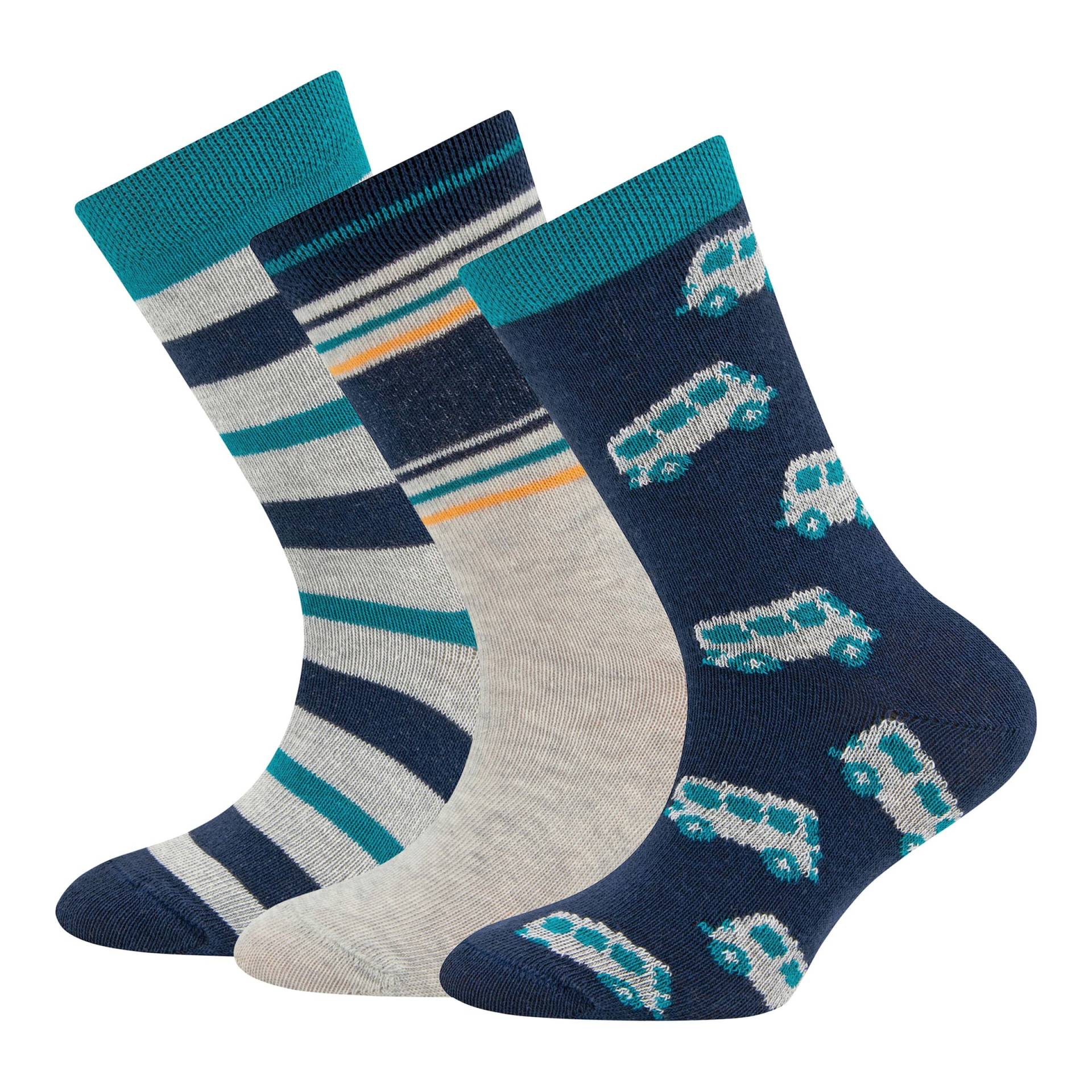 Ewers 3er-Pack Socken Bus Ringel Ewers 3er-Pack Socken Bus Ringel von Ewers