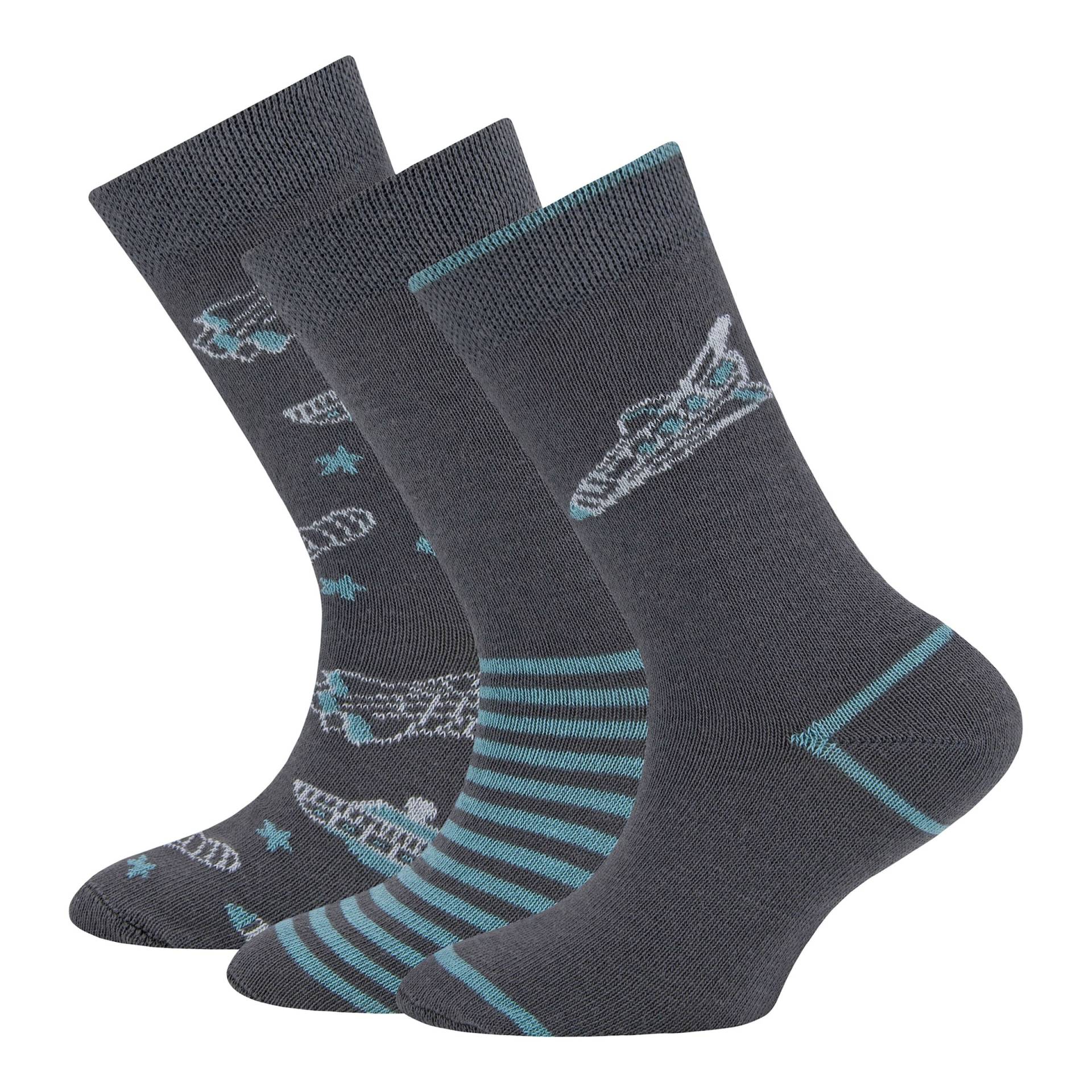 Ewers 3er-Pack Socken Weltall von Ewers