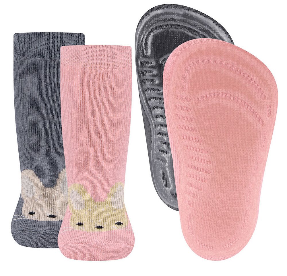 Ewers ABS-Socken Stoppersocken 2er Pack Hase von Ewers