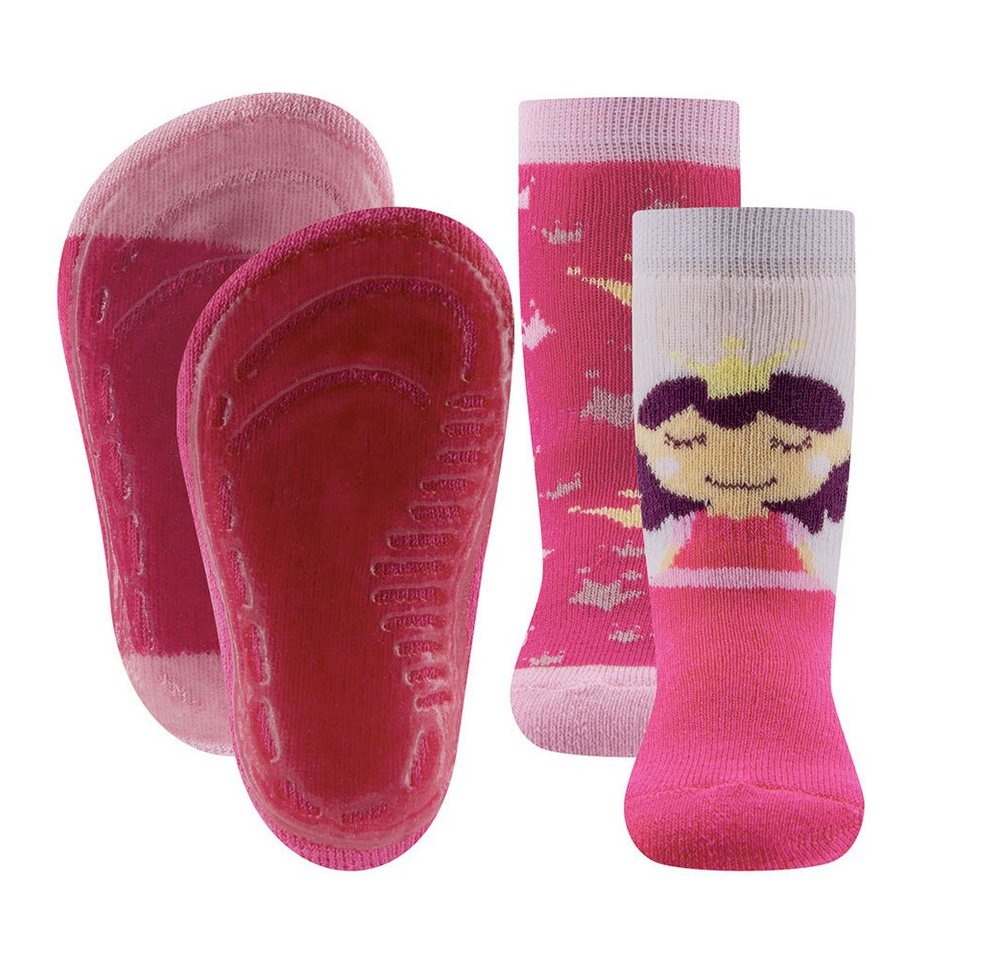Ewers ABS-Socken Stoppersocken 2er Pack Prinzessin (2-Paar) von Ewers