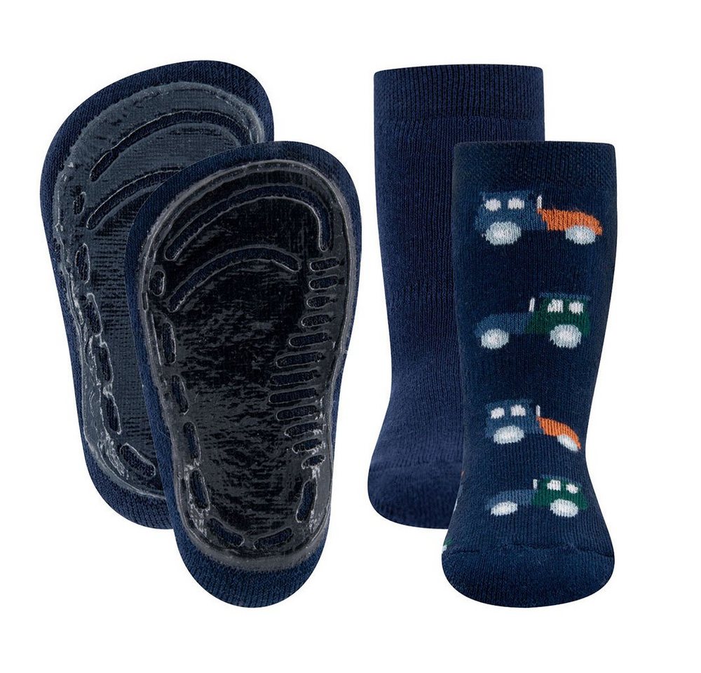 Ewers ABS-Socken Stoppersocken 2er Pack Trecker/Uni (2-Paar) von Ewers