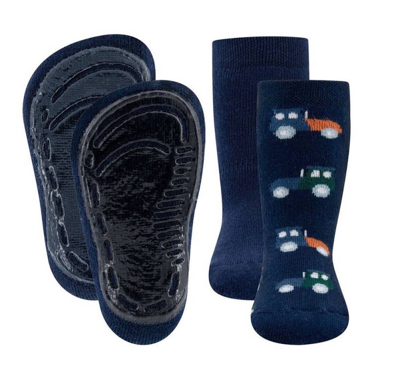 Ewers ABS-Socken Stoppersocken 2er Pack Trecker/Uni (2-Paar) von Ewers