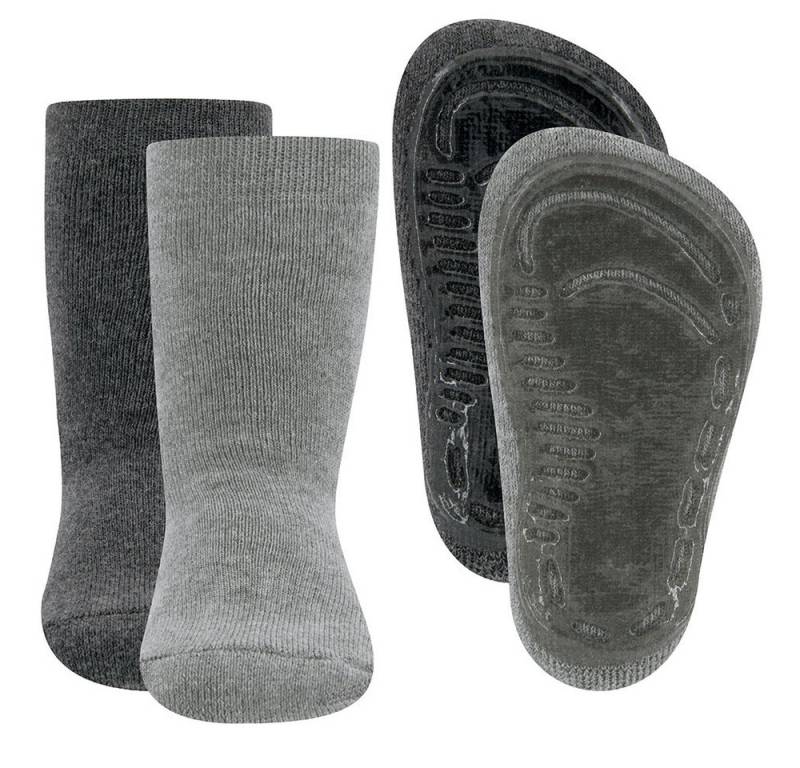 Ewers ABS-Socken Stoppersocken 2er Pack Uni (2-Paar) von Ewers