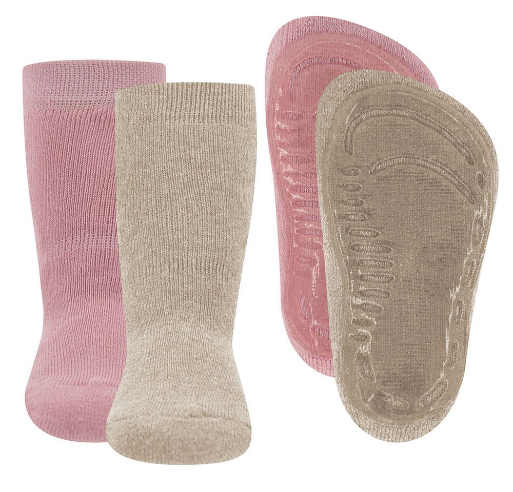 Ewers ABS-Socken Stoppersocken 2er Pack Uni (2-Paar) von Ewers