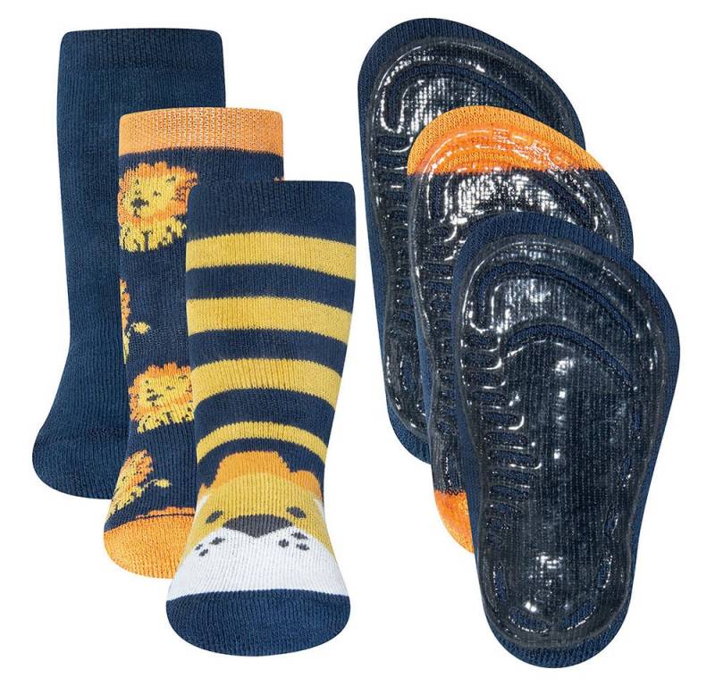 Ewers ABS-Socken Stoppersocken 3er Pack Löwe von Ewers