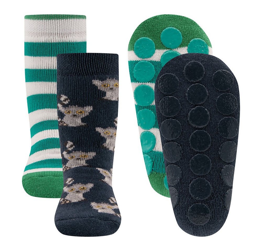 Ewers ABS-Socken Stoppersocken ABS 2er Pack Lemuren (2-Paar) Ewers ABS-Socken Stoppersocken ABS 2er Pack Lemuren (2-Paar) von Ewers