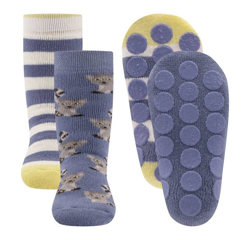 Ewers ABS-Socken Stoppersocken ABS 2er Pack Lemuren (2-Paar) von Ewers