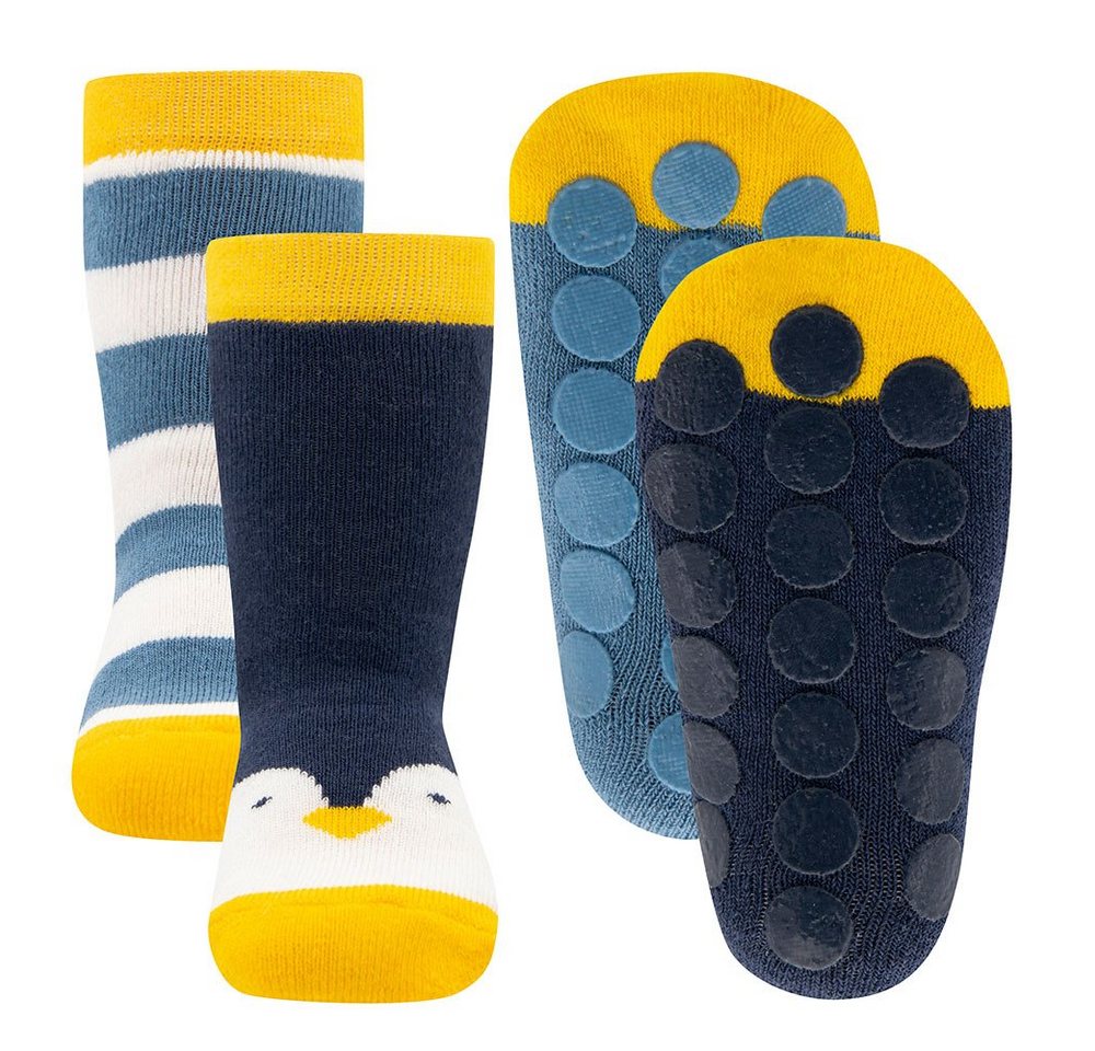 Ewers ABS-Socken Stoppersocken ABS 2er Pack Pinguin (2-Paar) von Ewers