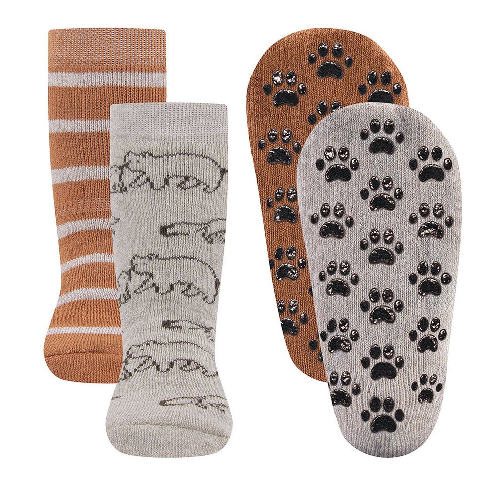 Ewers ABS-Socken Stoppersocken ABS 2er Pack Waldtiere (2-Paar) von Ewers