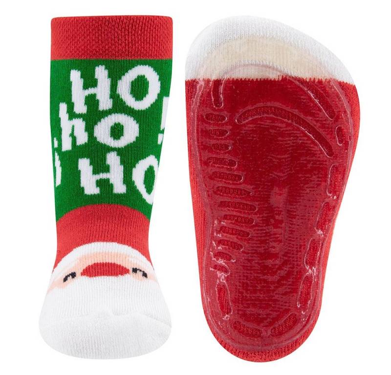Ewers ABS-Socken Stoppersocken Santa/HoHoHo von Ewers