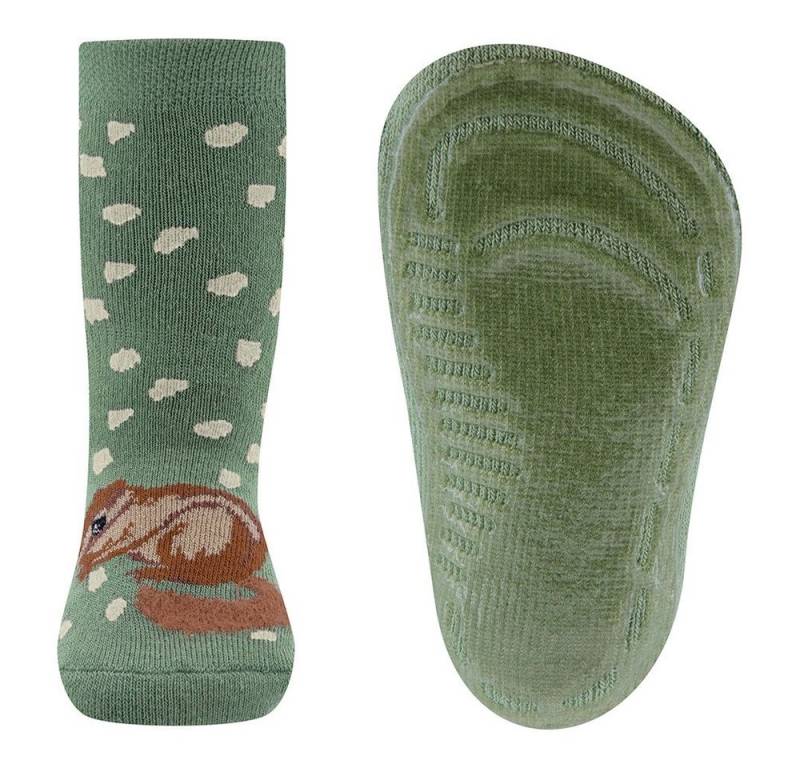 Ewers ABS-Socken Stoppersocken Streifenhörnchen von Ewers