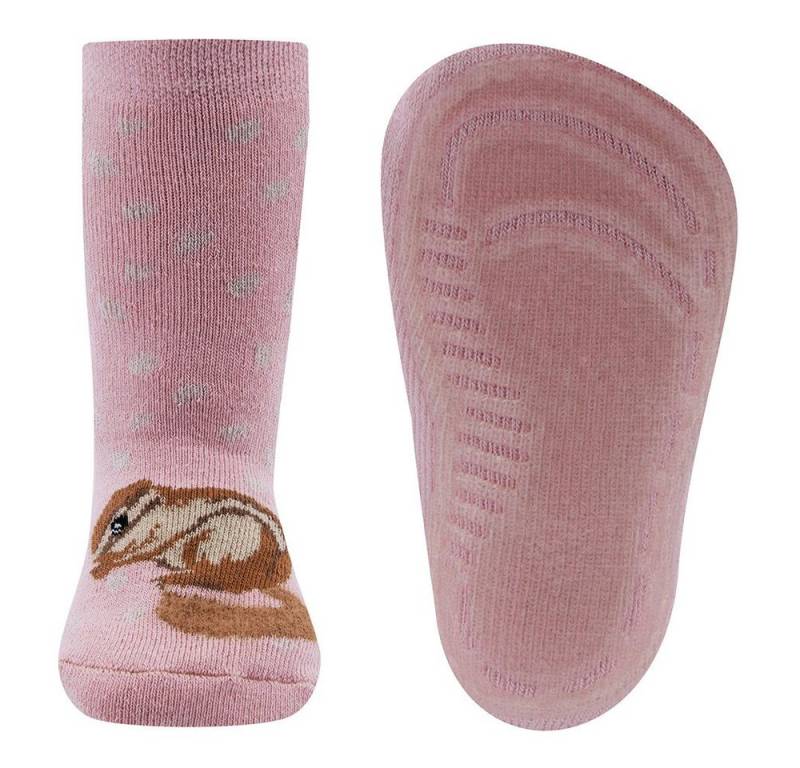 Ewers ABS-Socken Stoppersocken Streifenhörnchen von Ewers