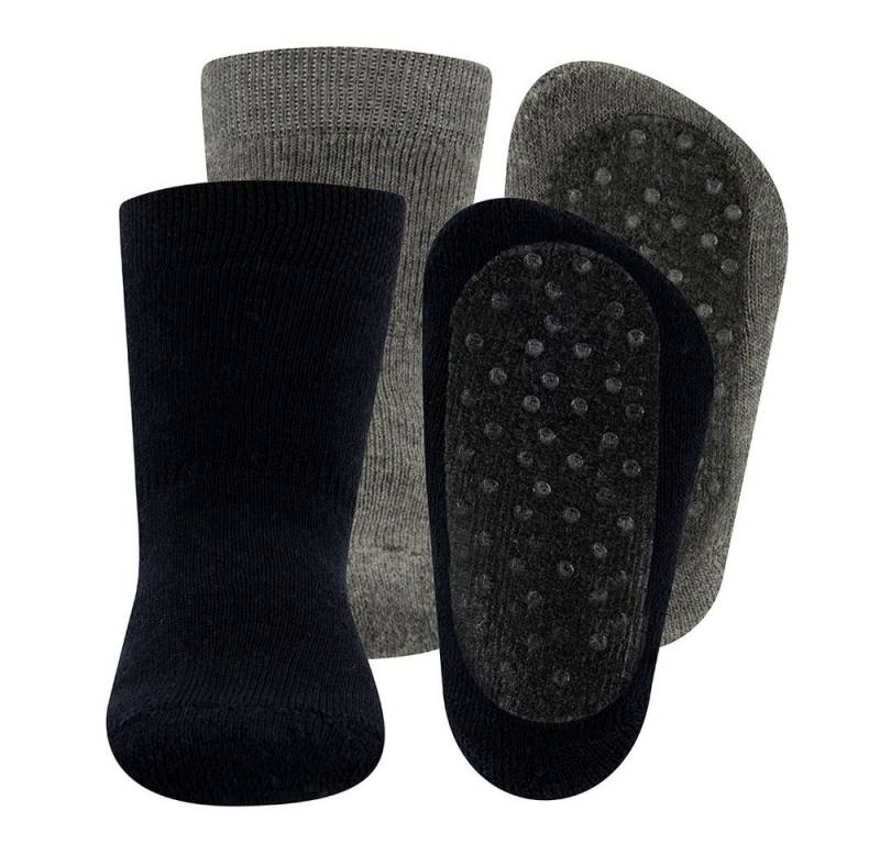 Ewers ABS-Socken Stoppersocken Uni (2-Paar) von Ewers