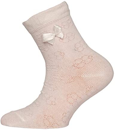 Ewers Baby- und Kindersocken für Mädchen Filet mit Schleife, Made in Europe von Ewers