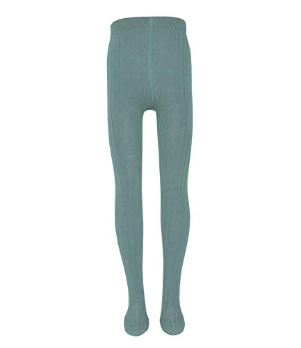 EWERS Baby- und Kinderstrumpfhose für Mädchen Rippe Rippstruktur, MADE IN EUROPE, Strumpfhose Baumwolle Uni Basic 152-164 von EWERS