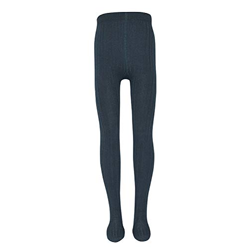 EWERS Baby- und Kinderstrumpfhose für Mädchen Rippe Rippstruktur, MADE IN EUROPE, Strumpfhose Baumwolle Uni Basic von EWERS