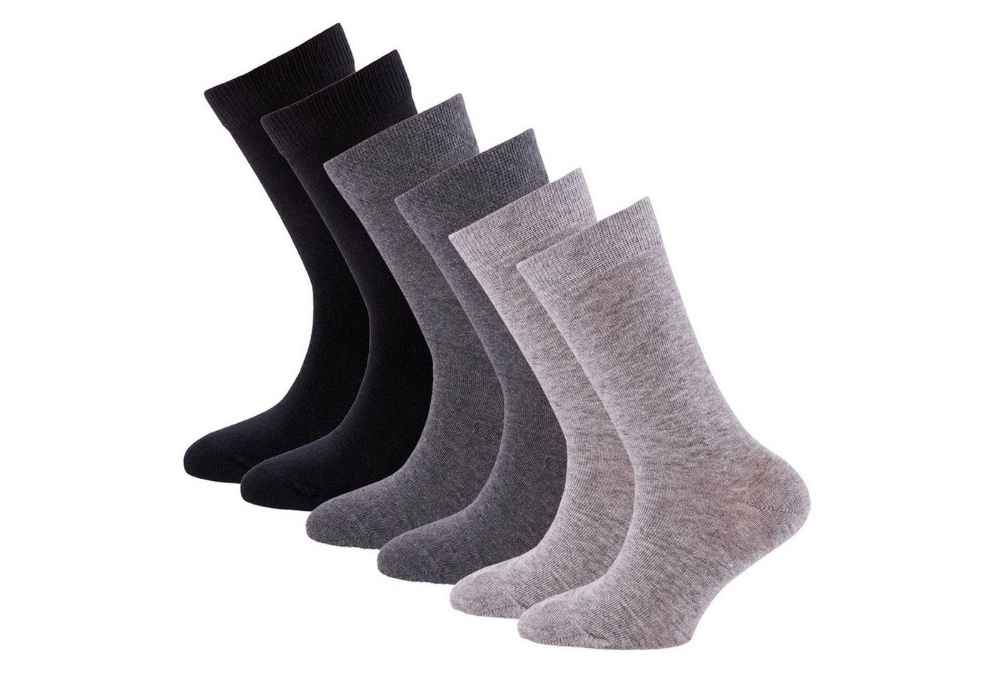 Ewers Freizeitsocken Unisex Socken 6er Pack Baumwollmischung (Packung, 6er Pack) von Ewers