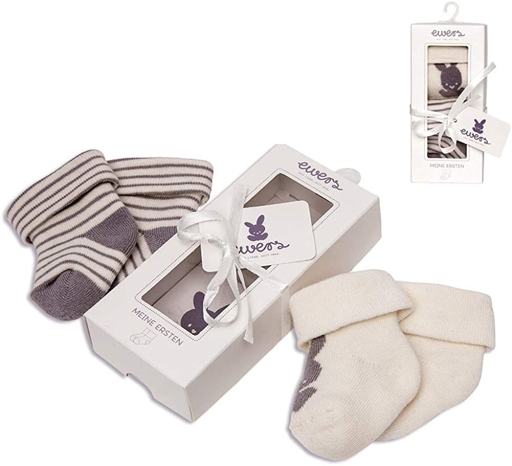 Ewers Geschenkbox Babysocken 2er Pack Plüsch von Ewers