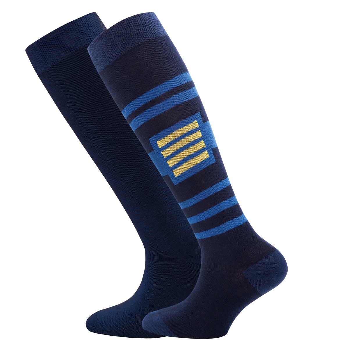 Ewers Kniestrümpfe 2 Pack Junge navy und tinte von Ewers