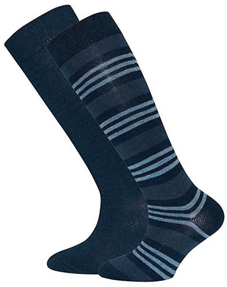 Ewers Kniestrümpfe Ewers Jungen Kinder Kniestrümpfe 2er Pack Ringel tinte blau (2-Paar) von Ewers