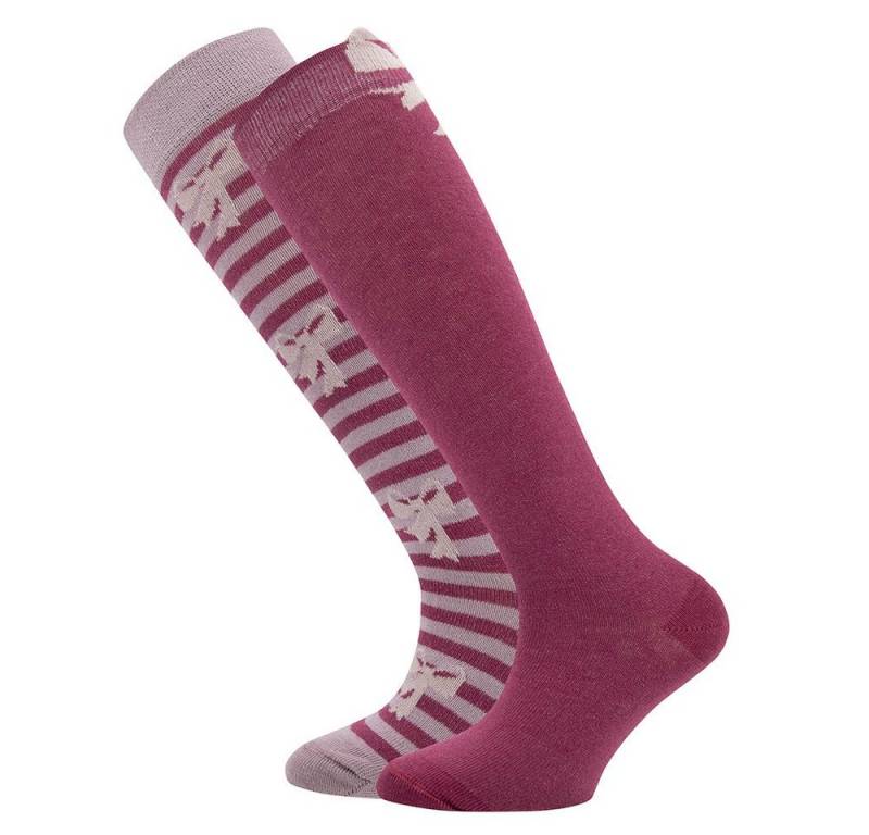 Ewers Kniestrümpfe Kniestrümpfe 2er Pack Schleifen (2-Paar) von Ewers