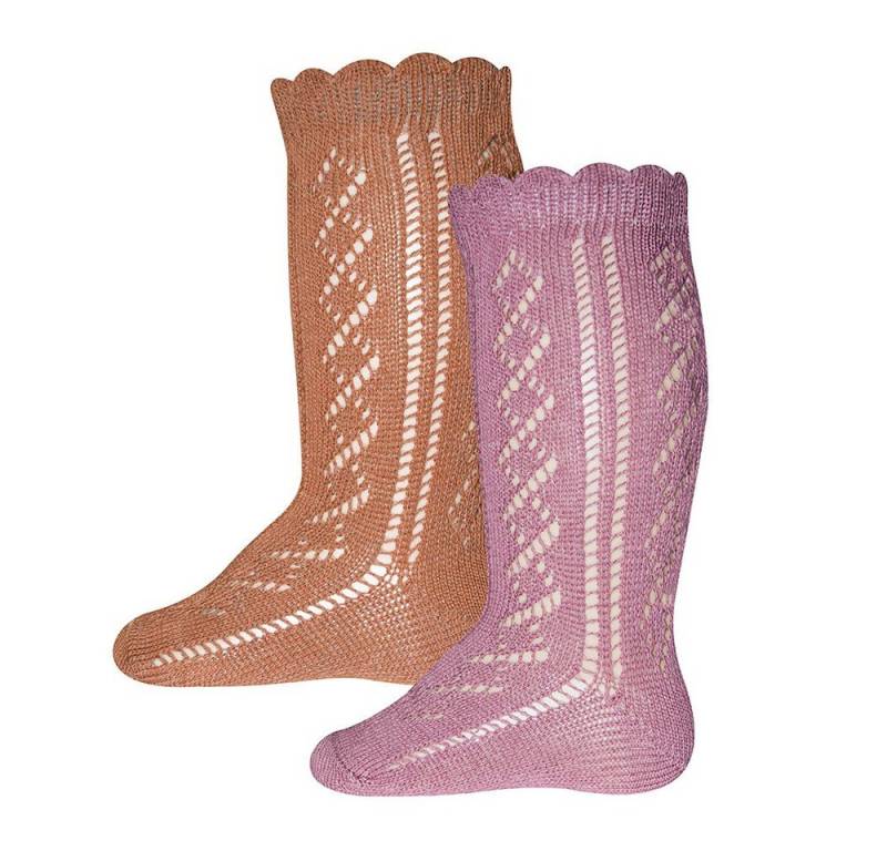 Ewers Kniestrümpfe Kniestrümpfe Traforato (2-Paar) von Ewers