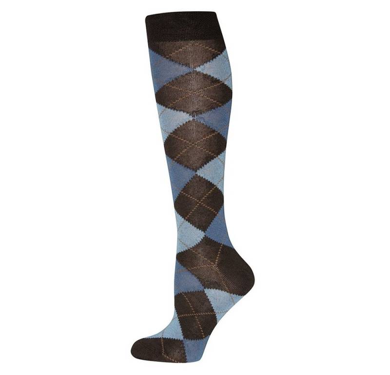 Ewers Kniestrümpfe Kniestrümpfe Dura Bella Argyle von Ewers