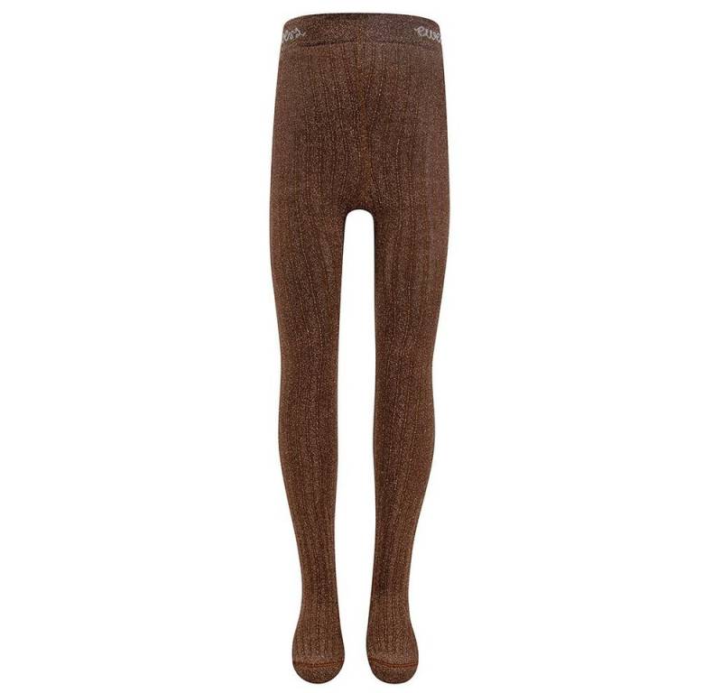 Ewers Strumpfhose Strumpfhose Glitzer/Rippe 51% Baumwolle, 31% Polyamid, 3% Elasthan, 15% Metallfaser von Ewers