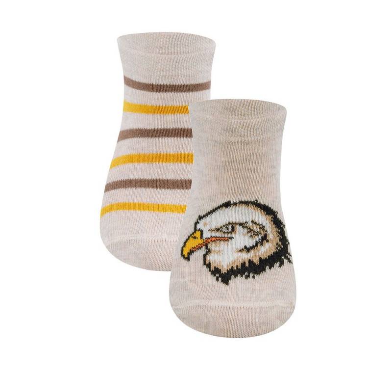 Ewers Sneakersocken Sneaker Socken 2er Pack Adler/Ringel (2-Paar) von Ewers