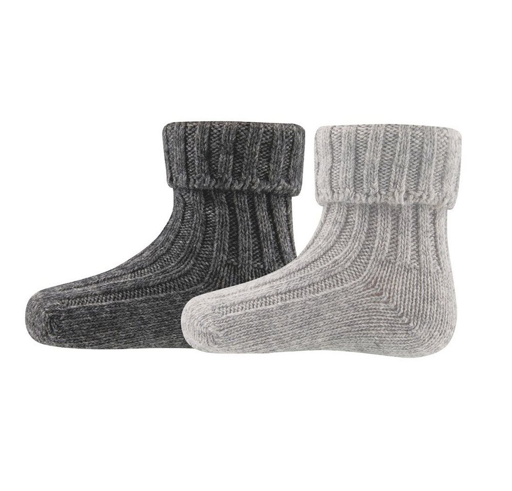 Ewers Socken Socken GOTS Wolle (2-Paar) von Ewers