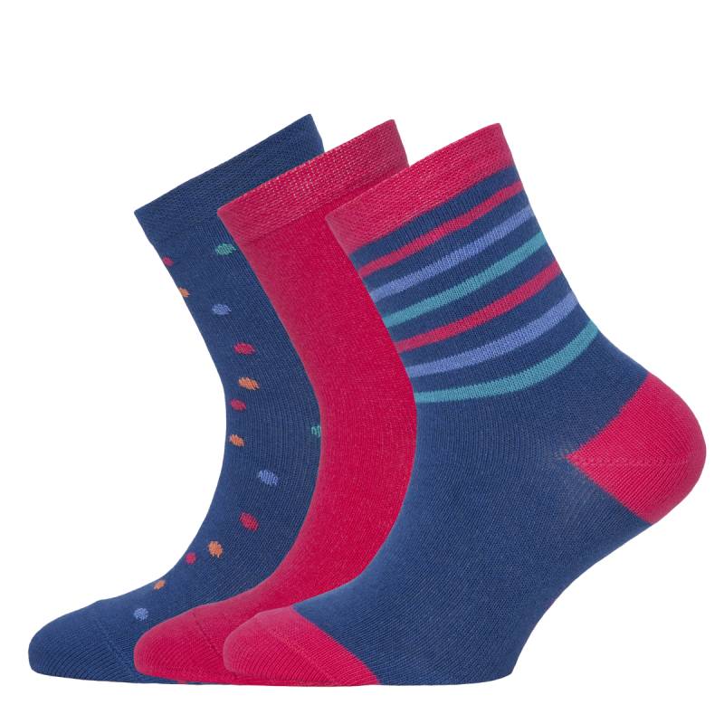Ewers Socken 3Pack Mädchen blau und pink von Ewers