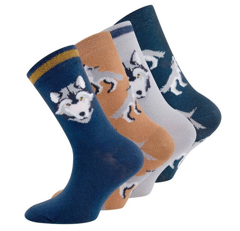 Ewers Socken Socken Wolf (4-Paar) von Ewers