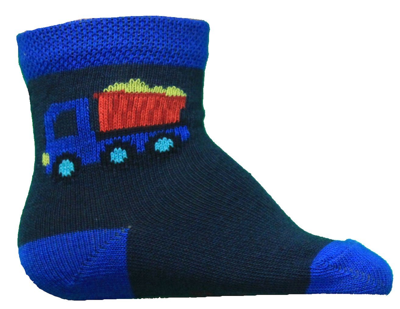 Ewers Socken Ewers Jungen Strümpfe Socken Söckchen Lastwagen marine (1-Paar) von Ewers