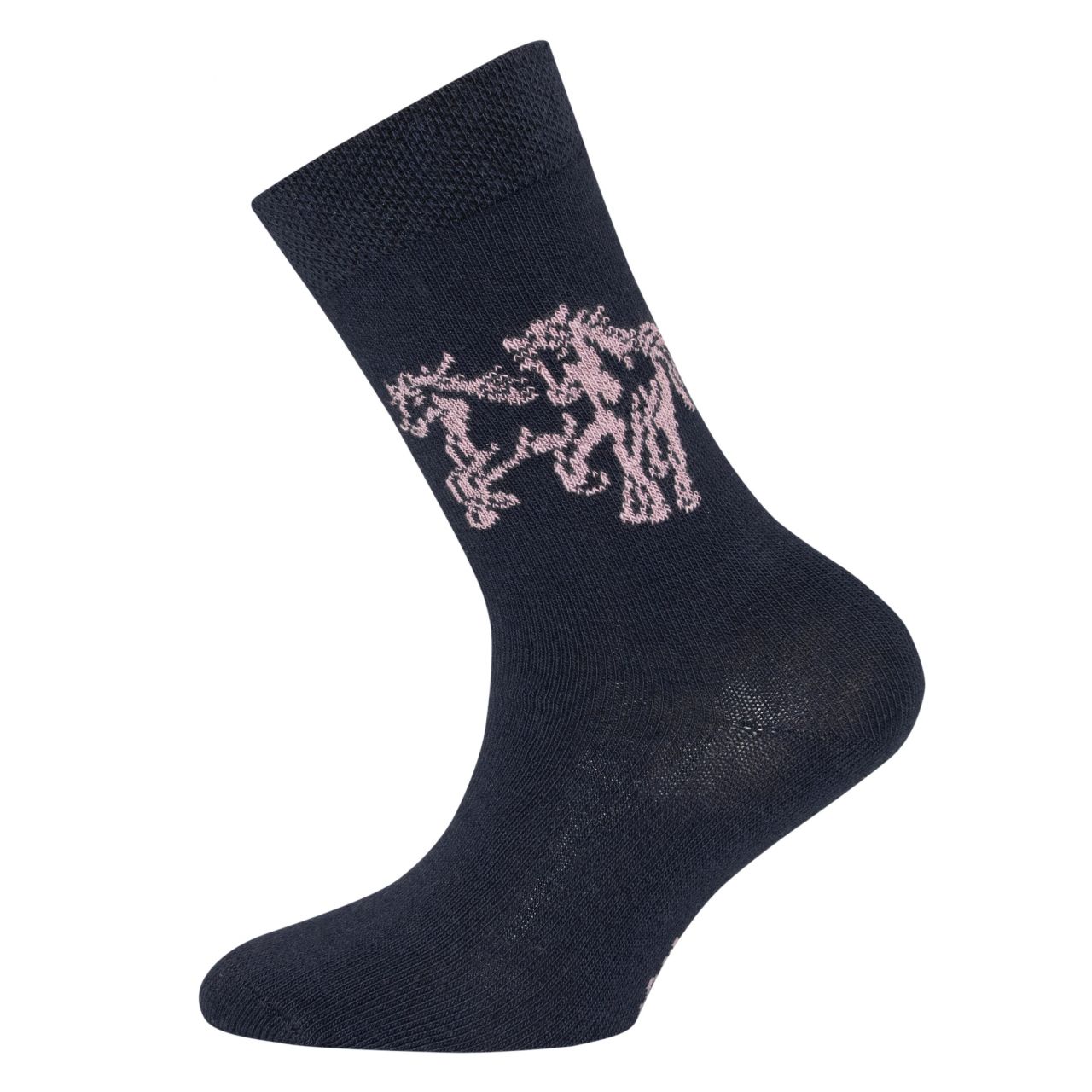 Ewers Socken Pferd Mädchen stahlblau von Ewers