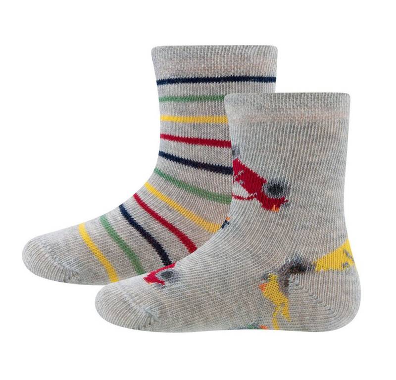 Ewers Socken Socken 2er Pack Autos/Ringel (2-Paar) von Ewers