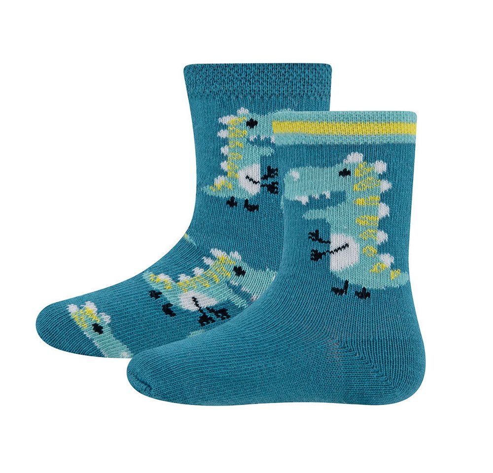 Ewers Socken Socken 2er Pack Dino (2-Paar) von Ewers