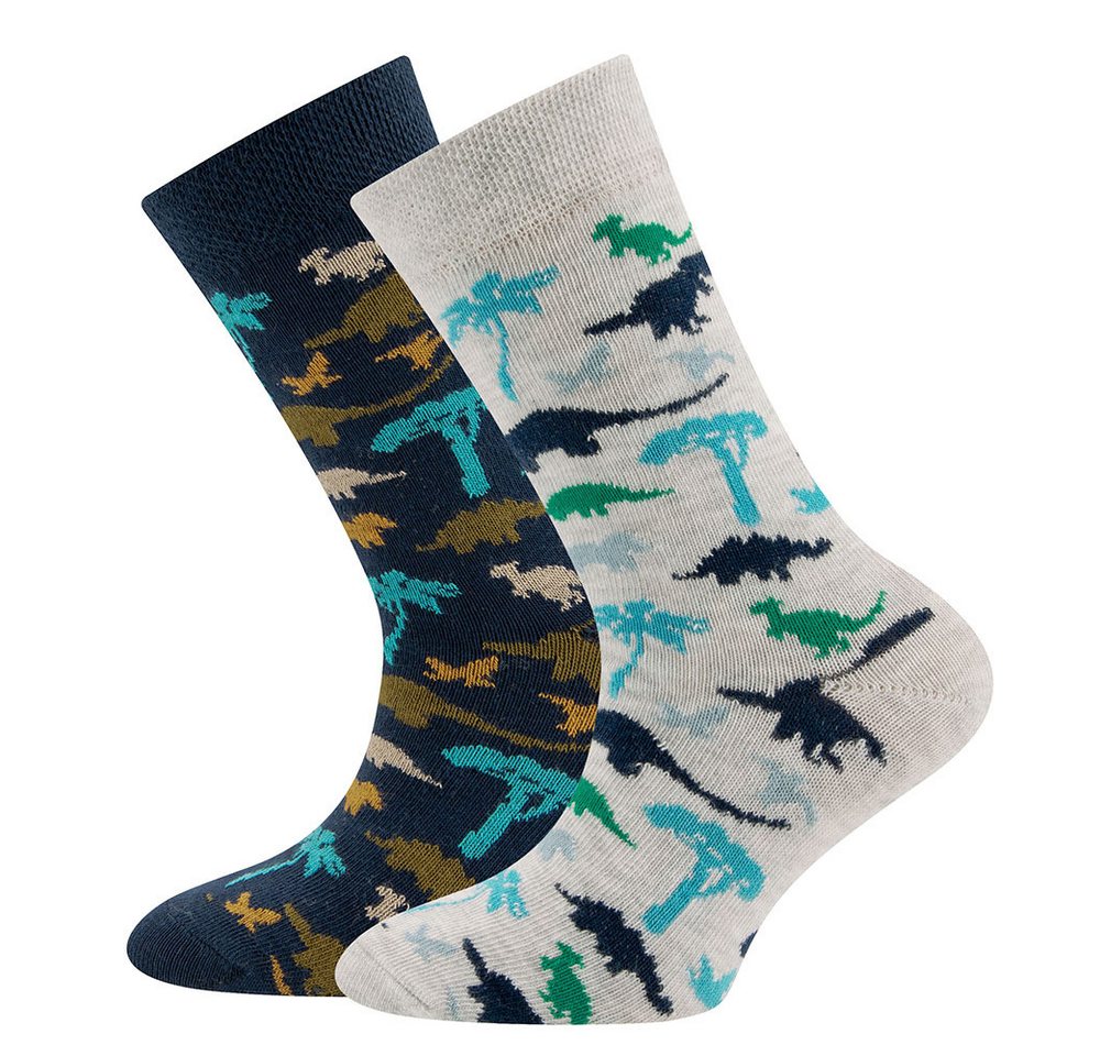 Ewers Socken Socken 2er Pack Dinos (2-Paar) von Ewers